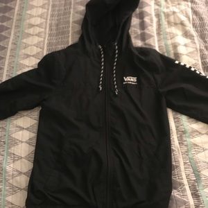 vans zip up jacket